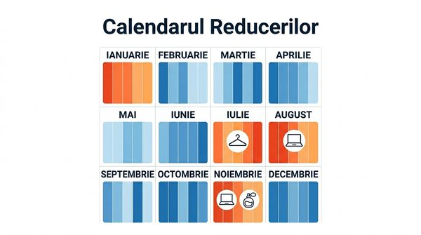 Calendarul Shopilo al Reducerilor în România - harta anuală completă
